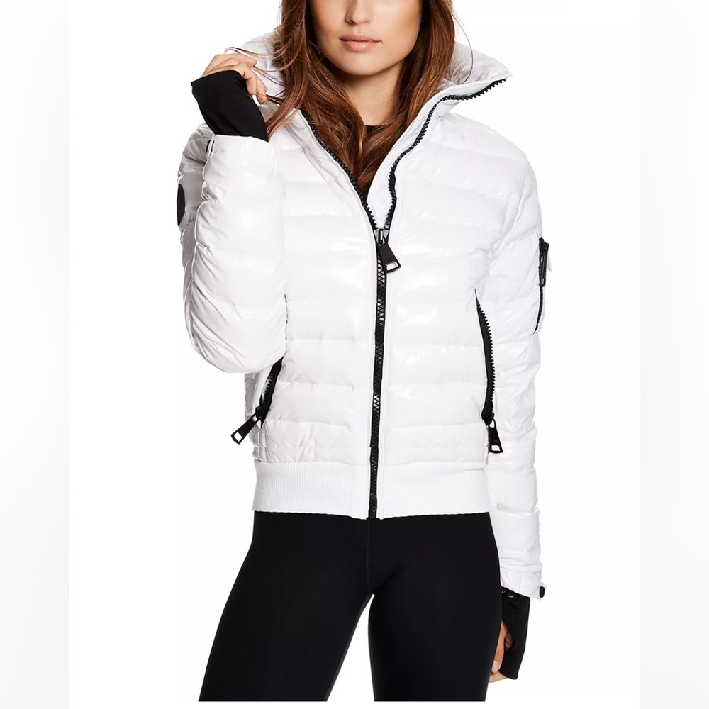SAM. Luna Quilted Bomber Jacket Coat